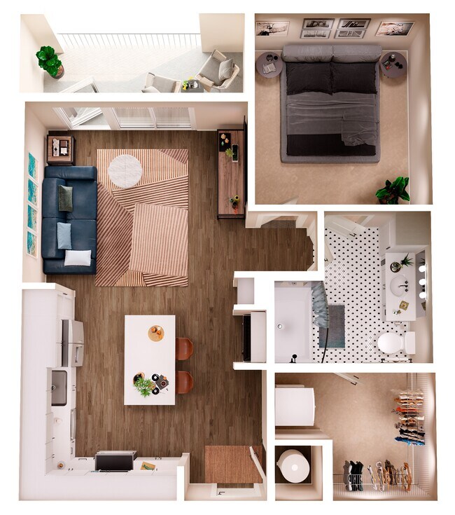 Floorplan - The Crown of Queen City