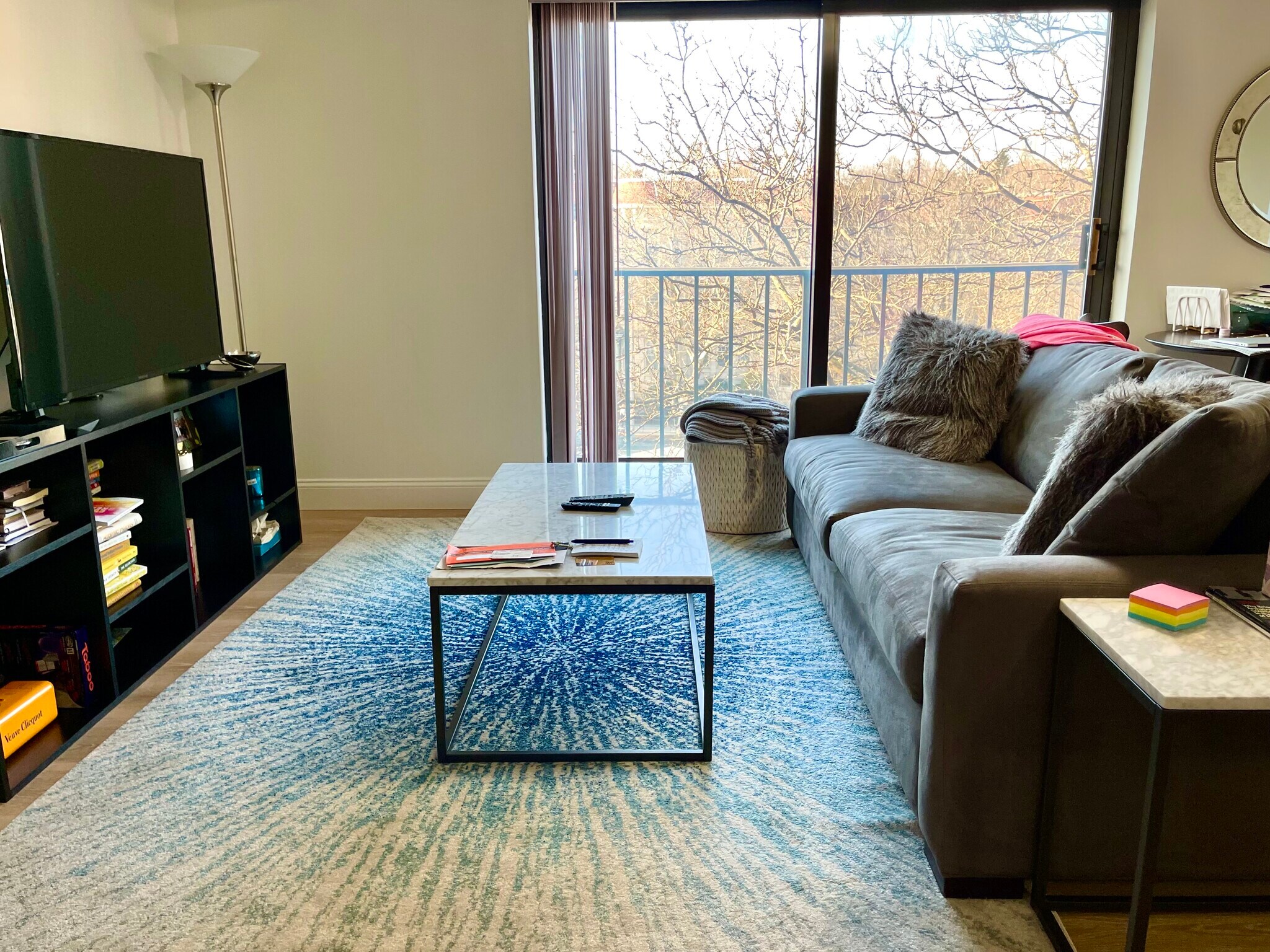 Large living room - 1243 Beacon St