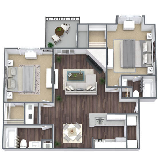 Floorplan - Park at Caterina