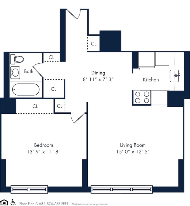 Floorplan - Kips Bay Court
