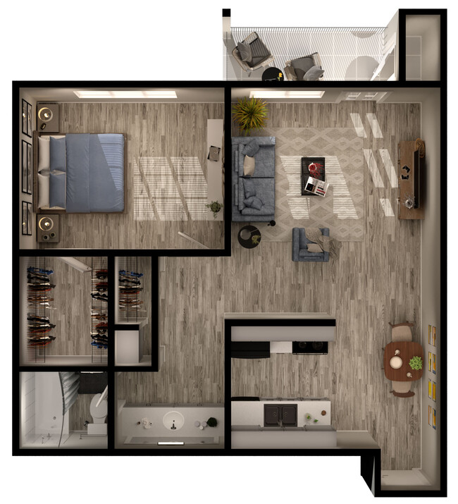 Floorplan - Agave Apartments