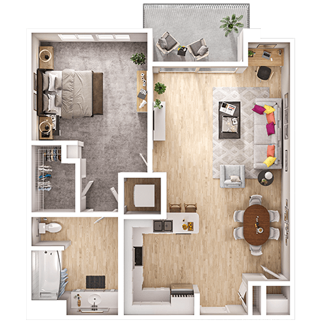 Floorplan - The Guild North Hollywood