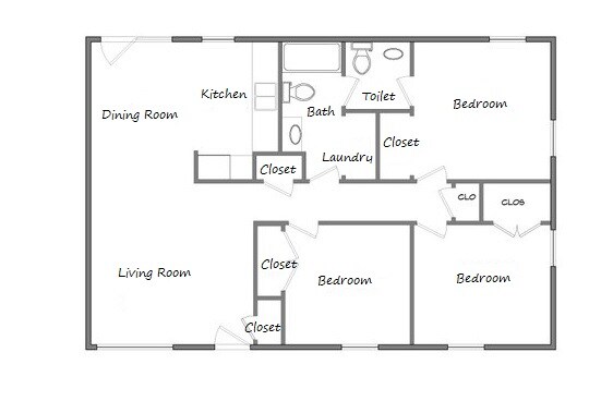 One Story Model - Cynthia Place Student Housing