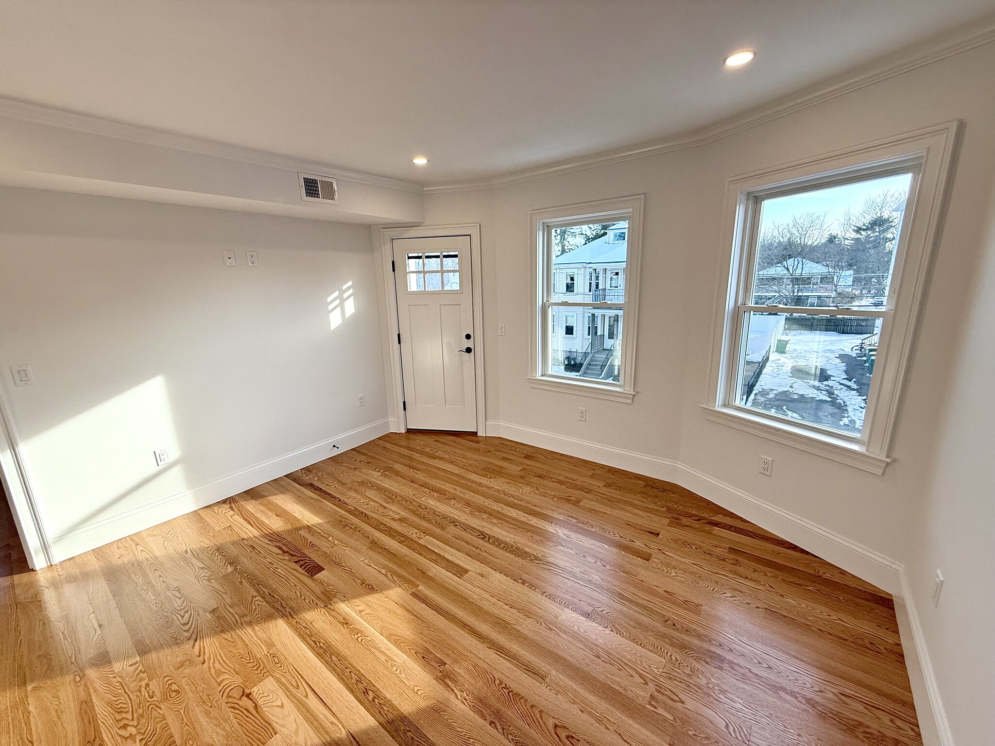 Bedroom #1: Gleaming Hardwood Floors Throughout - 34 Saint Joseph Ave