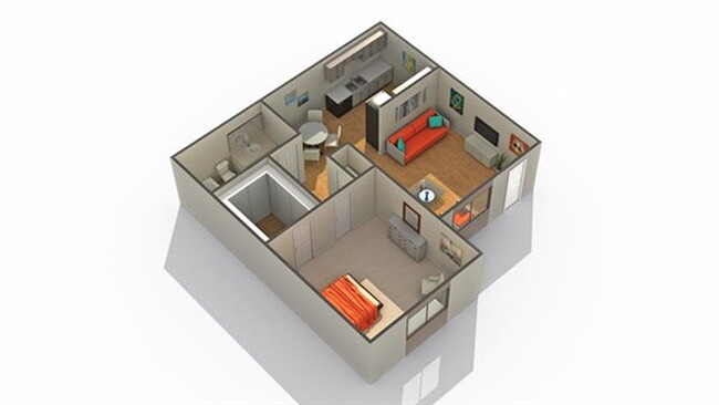 Floorplan - Mesa Station Apartments