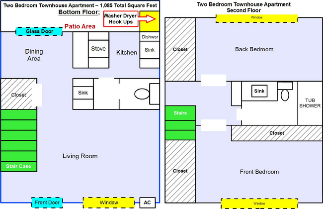 WES Two Bed Town Floorplan.jpg - Westmount Apartments