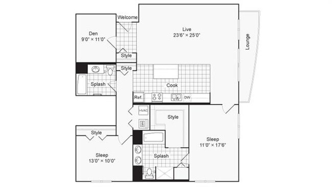 Floorplan - Renew Five Ninety Five