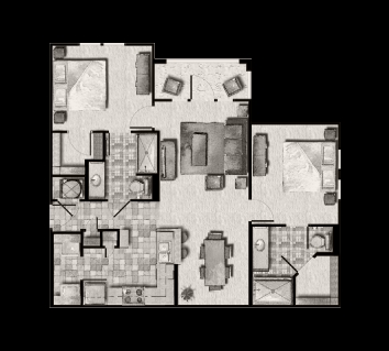 Floorplan - Columbia Mill Apartments