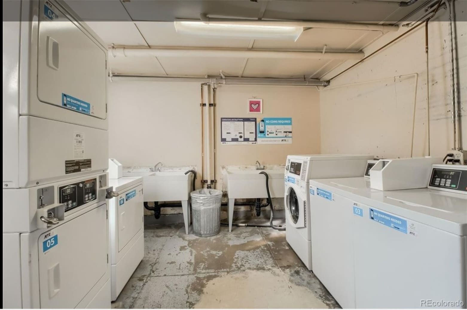 Laundry Room in Basement - 541 E 14th Ave
