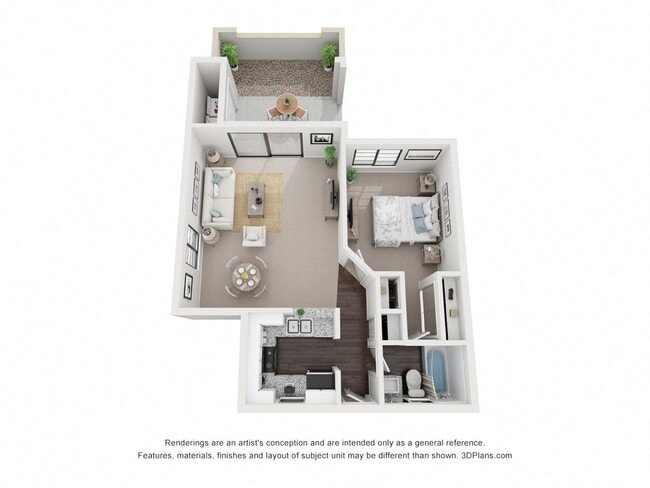 Floorplan - Vaseo Apartments