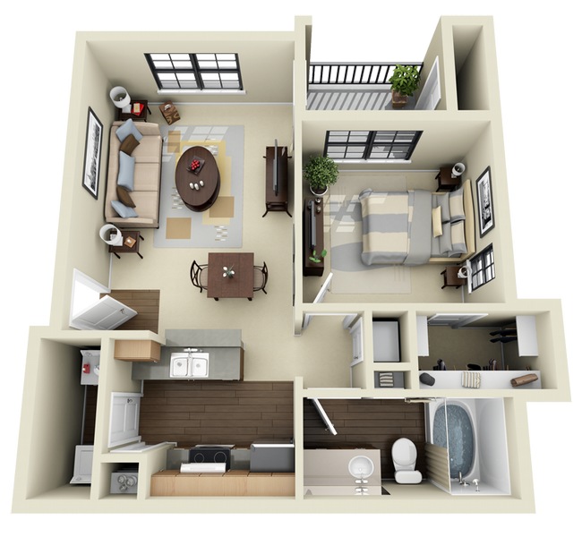 Floorplan - Mission at La Villita