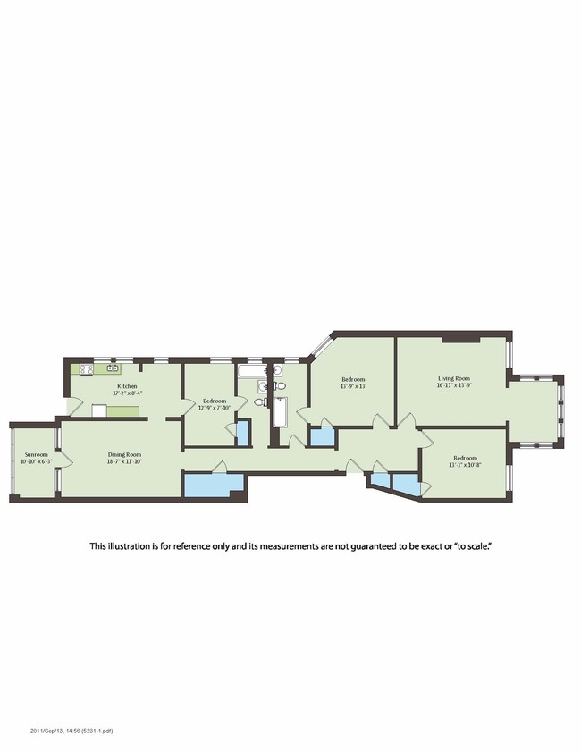 Floorplan - 5229 S. Drexel Avenue