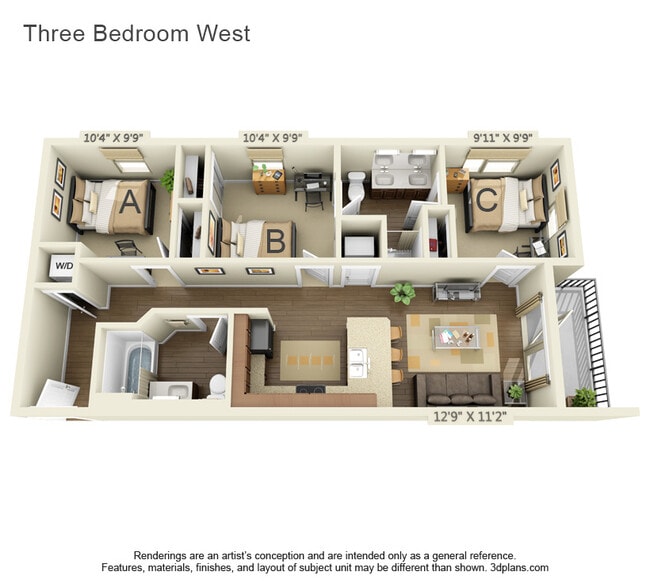 Floorplan - 75 Armory | Student Housing