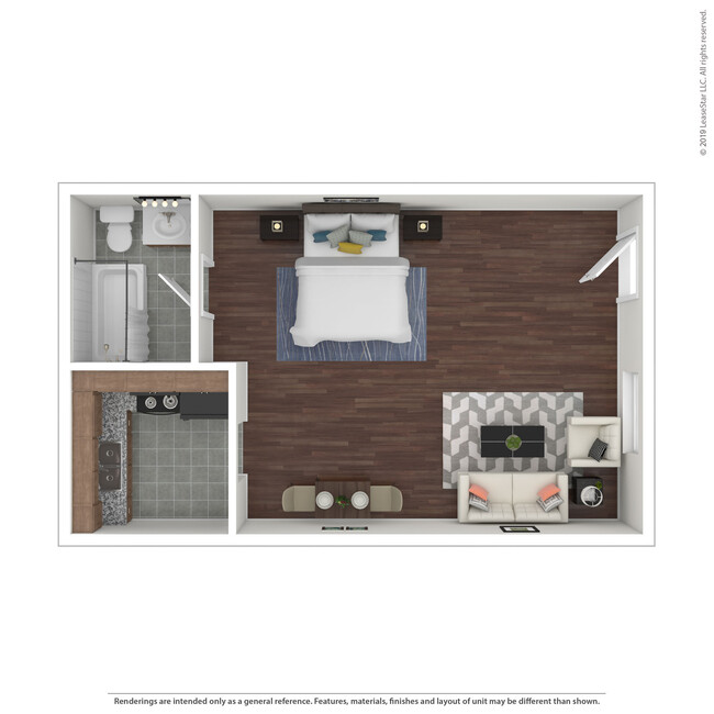 Floorplan - The Meadows Apartments