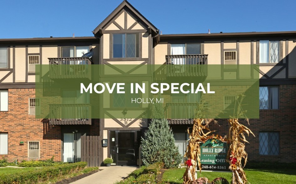 Holly Ridge Apartments Holly, MI Apartment Finder