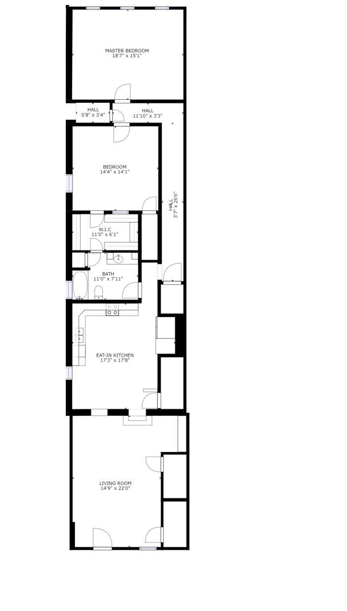 Floor plan - 118 E Main St