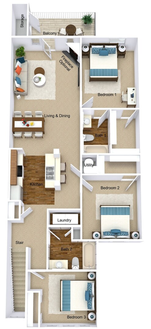 Building Photo - Grand Lakeside Escape: Spacious 3-Bedroom Retreat in Lakeshore Community