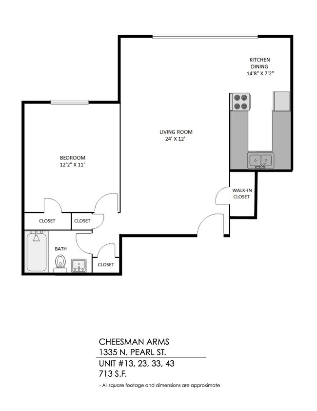 Floorplan - Cheesman Arms