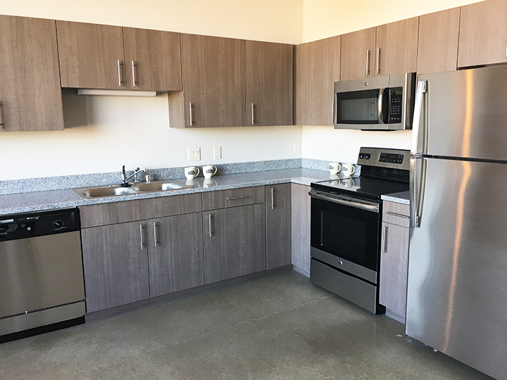 Stylish kitchen - Mercantile Lofts