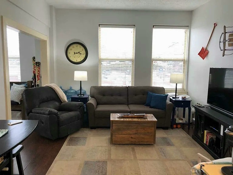 4b Condo living room - 21 N Last Chance Gulch