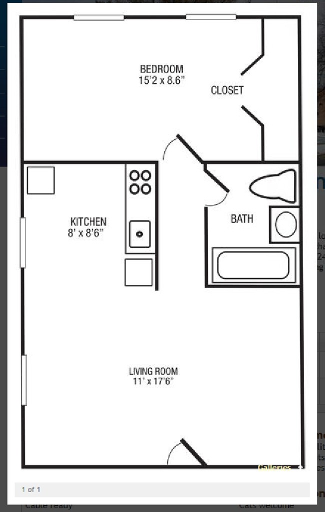 Floorplan - Michner Pointe Apartments