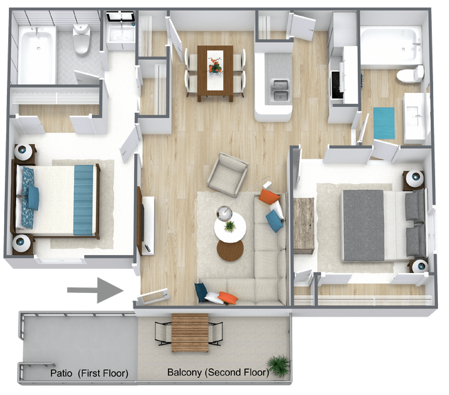 Floorplan - Americana Simi Valley