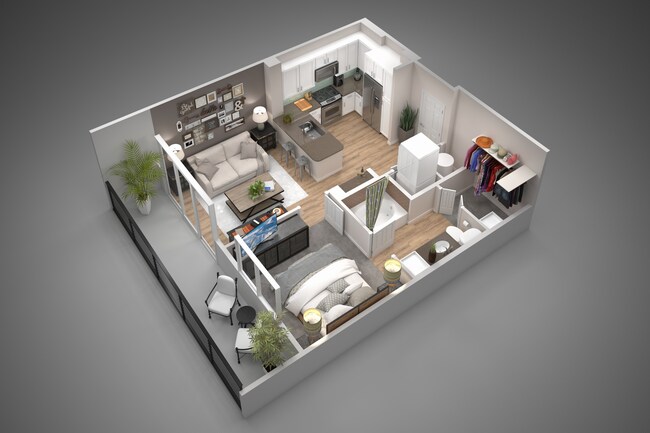 Floorplan - The Halsten at Chauncey Lane