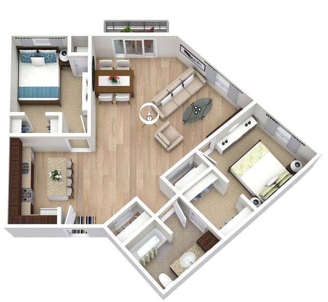 Floorplan - Grand35 Apartments - 55 Plus Active Adult