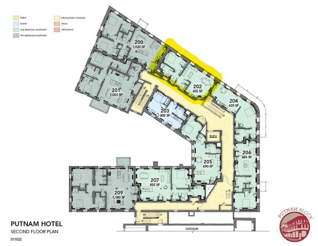 Building Photo - Putnam Block Hotel - One Bedroom Apartment...