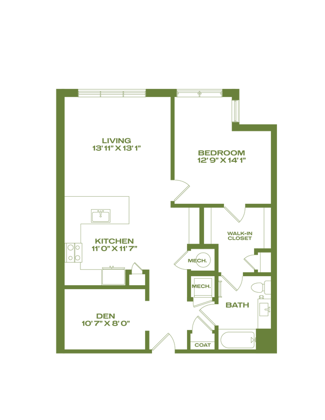 Floorplan - Artifact NoDa