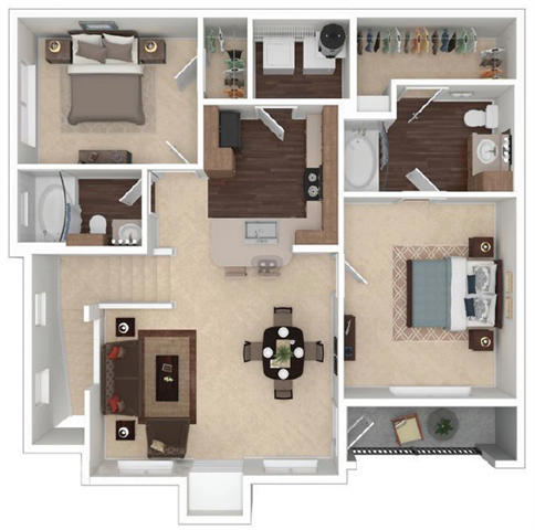 Floorplan - Residences of SpringRidge
