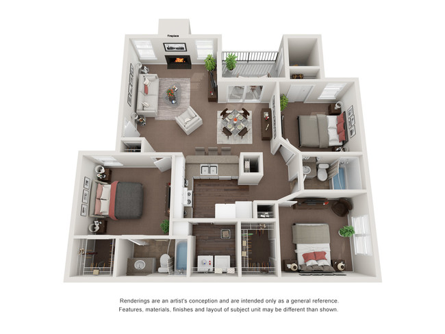 Floorplan - Reserve at River Walk