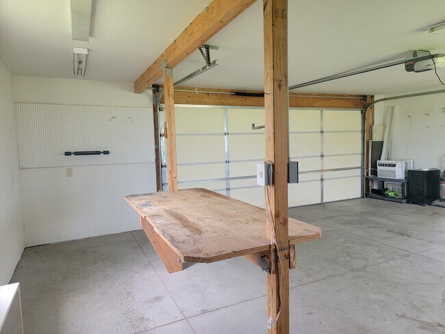 Garage looking west - 19476 Top Rd