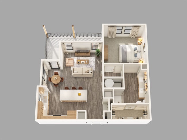 Floorplan - Seven17 Lehman