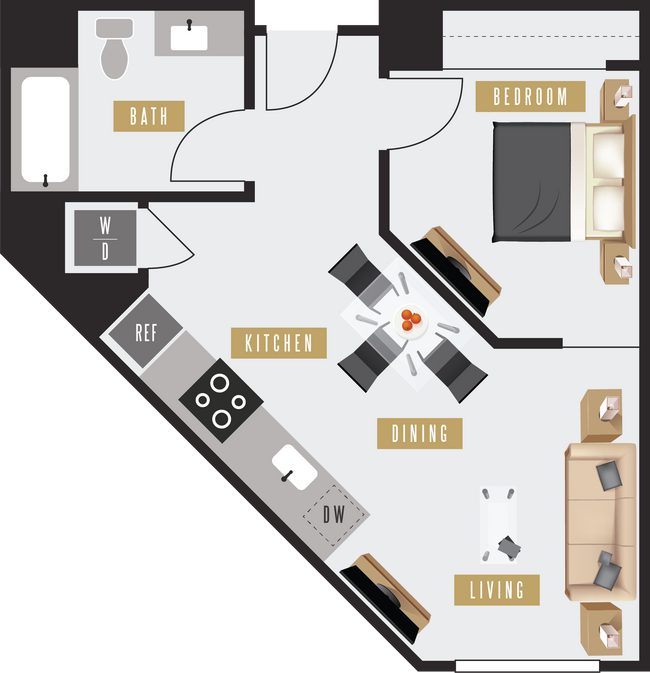Floorplan - Axis Oakland