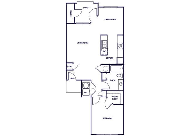 Floorplan - Grand Oaks Apartment Homes