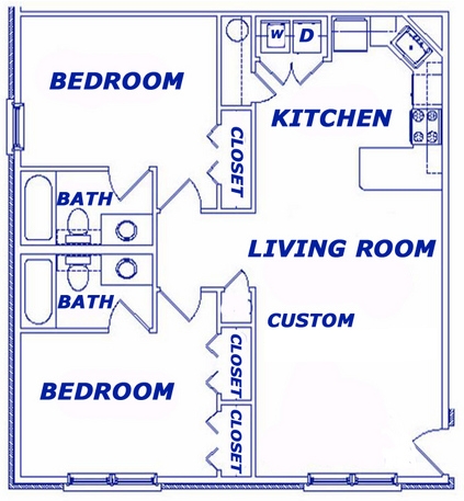 2BR/2BA - Grant Springs