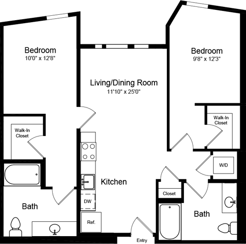 Floorplan - Potrero 1010