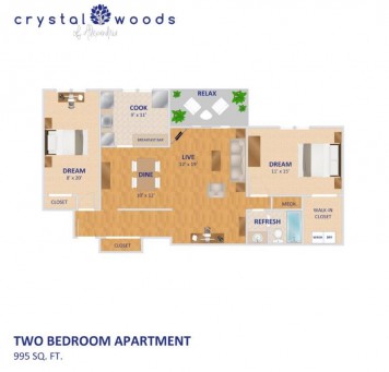 Floorplan - Crystal Woods