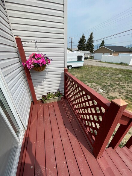 Rear Deck - 2656 S Montana St