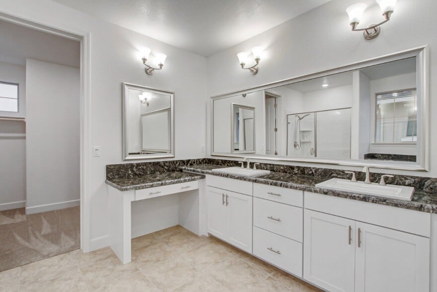 Master en-suite bath w/ walk-in shower - 2008 Gumbinger Pl