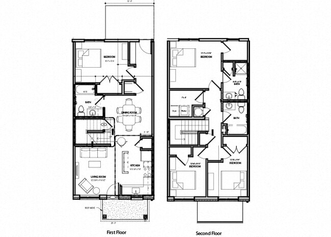 Floorplan - Towns at Woodfield