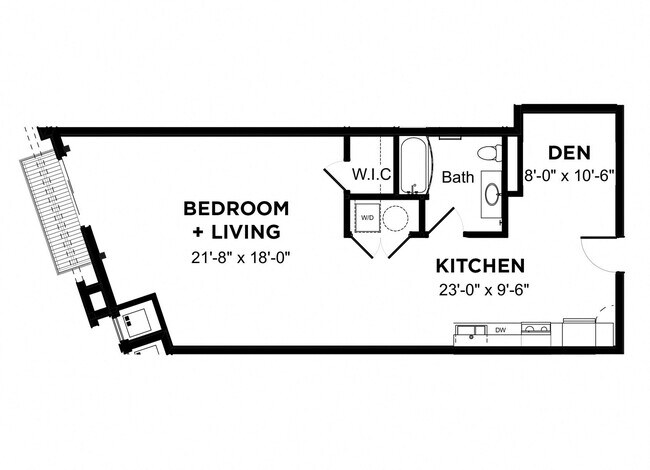 Floorplan - The Penn at Walnut on Highland