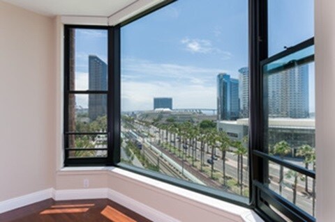 View from the bedroom - 500 W Harbor Dr