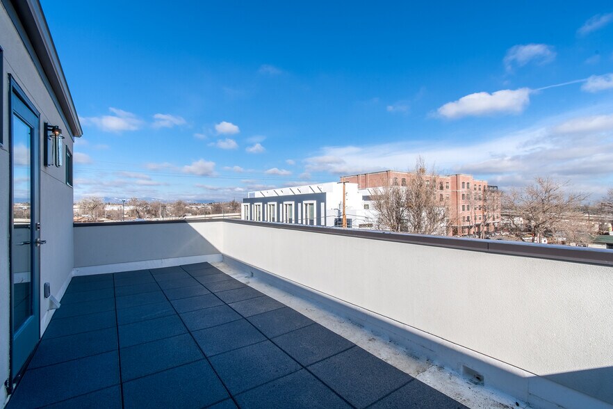West and North Facing Views from Roof Deck - 2175 S Cherokee St