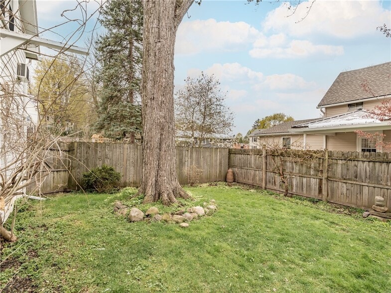 Side yard - 164 S Main St