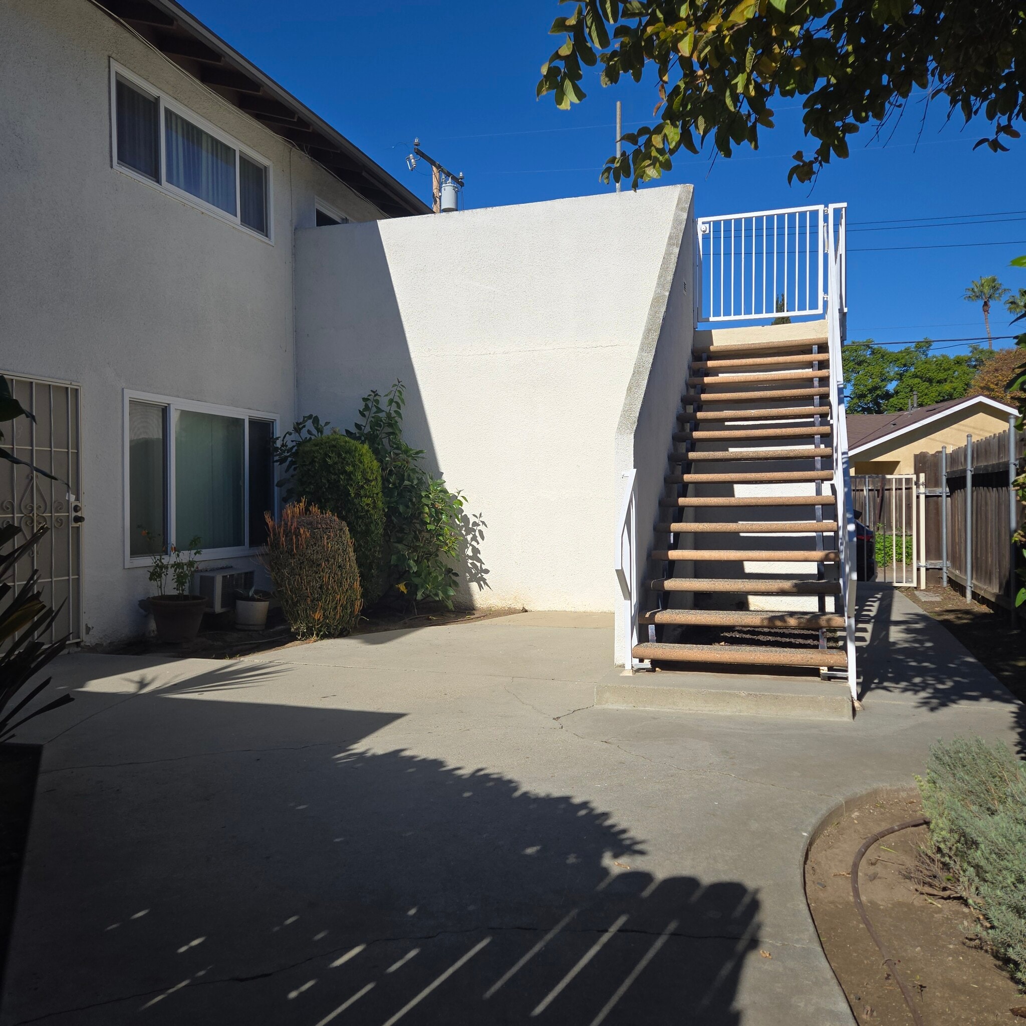 Upper unit from courtyard - 2613 Andover Ave