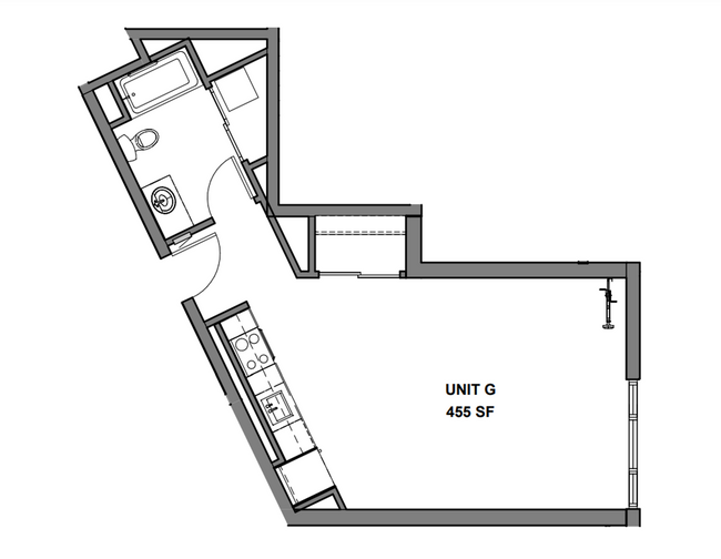Floorplan - Rose City Flats: New Apartments near the I...