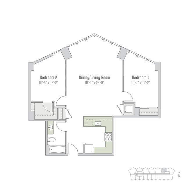 Floorplan - City Hyde Park