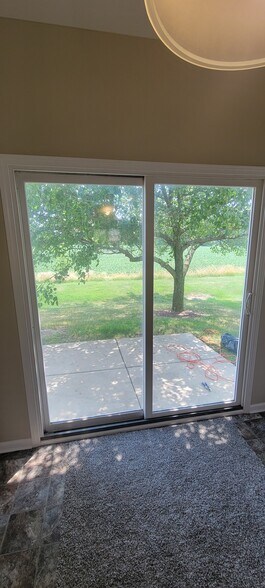 Sliding door to backyard - 7601 E 112th Ave